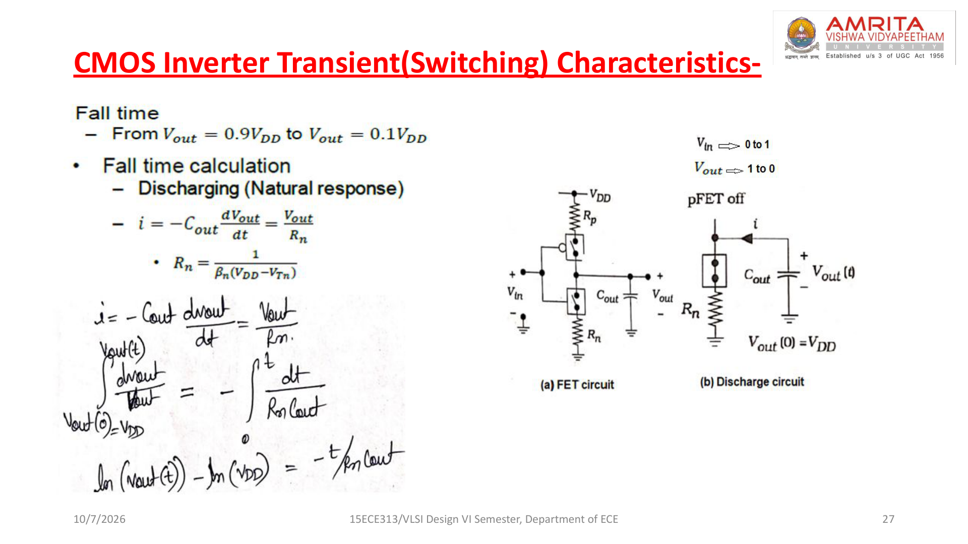 Faculty fall-time handwritten derivation